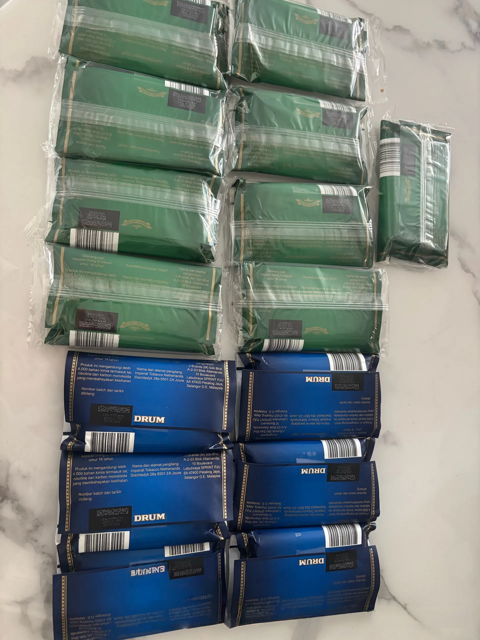 Golden Virginia TobaccoAU$80.00Fimadina