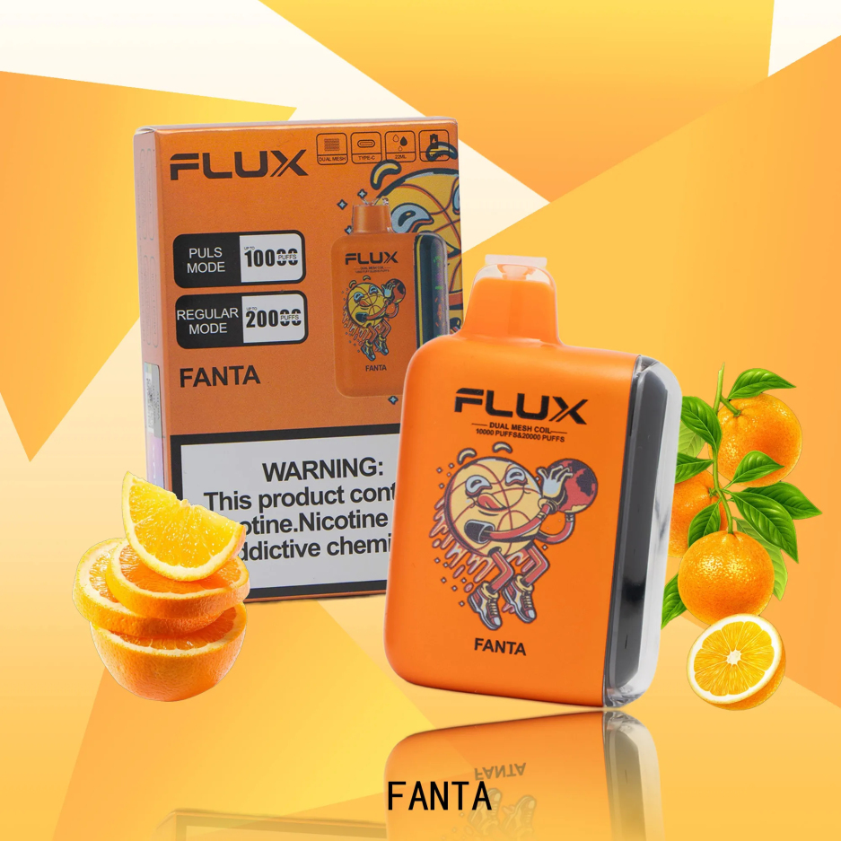 FLUX FANTA20000 puffs · 12ml · LED display · 500mAh battery · Type-C portAU$30.00Fimadina